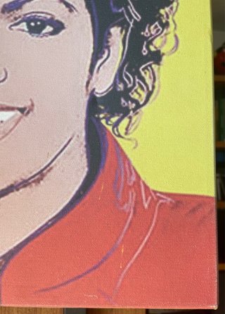 Stampa su tela Michael Jackson pop art