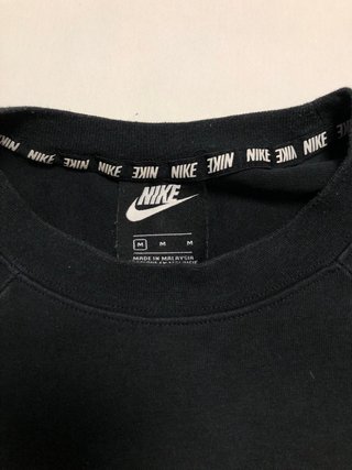 Sudadera Nike Negra Talla M