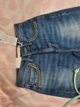 Vaqueros Guess Straight High Talla 38
