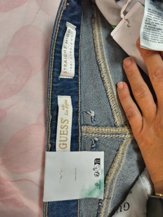 Vaqueros Guess Straight High Talla 38