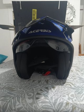 Casco Jet Acerbis Aria Graphic talla L 59 CM