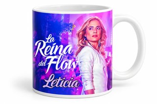 Taza La Reina del Flow Leticia