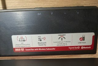 Barra de sonido LG SoundBar SK4D 300W Subwoofer