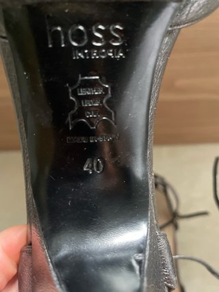 Sandalias Hoss Plateadas Talla 40 buen estado