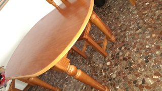 Mesa Comedor Madera Provenzal