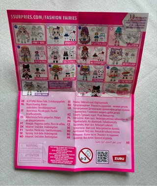 Muñeca Nanana 5 Surprise Fashion Fairies