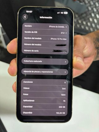 iPhone 13 Pro Max 256GB Oro