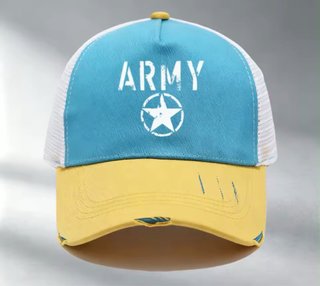Gorra de béisbol estilo militar
