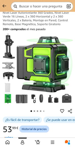 Nivel láser autonivelante 360º