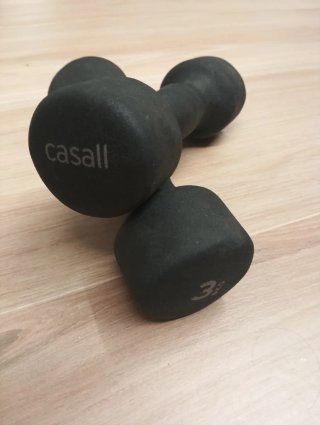 Mancuernas Casall de 3kg