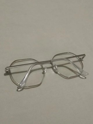 Gafas de Montura Plateada