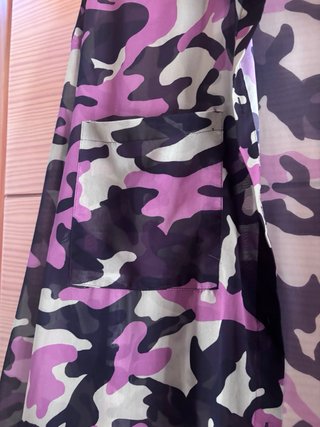 Camisa Bershka Estampado Camuflaje