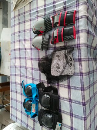 Set de Protecciones Infantiles Oxelo y powerslide