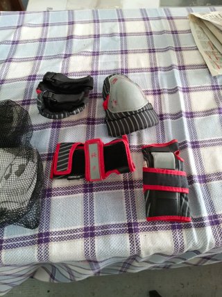 Set de Protecciones Infantiles Oxelo y powerslide