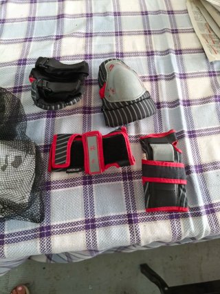 Set de Protecciones Infantiles Oxelo y powerslide