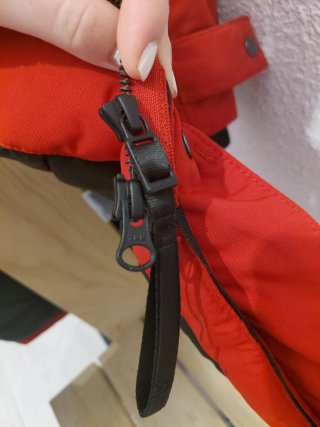 Abrigo invierno Didriksons S/34 Rojo, nuevo