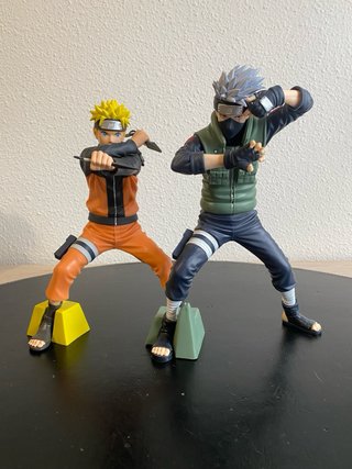 Figuras Naruto y Kakashi Grandista