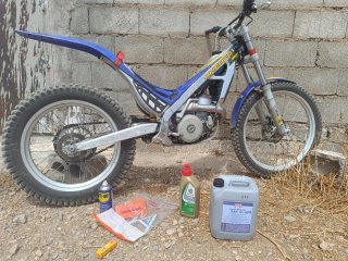 Moto Trial Sherco 2.9cc 2T gasolina