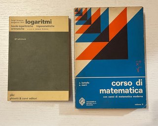 Libri di matematica vintage