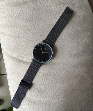 ¡Reloj de mujer Kalk Dreamy Gunmetal Black!