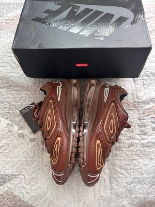 Nike Air Max Plus x Supreme Marrón