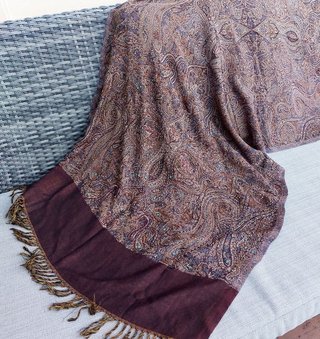 Fular, chal, bufanda, estola, mantón vintage boho