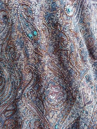 Fular, chal, bufanda, estola, mantón vintage boho