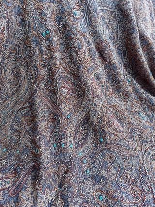Fular, chal, bufanda, estola, mantón vintage boho