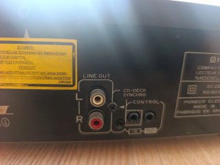 Reproductor CD Pioneer PD-103