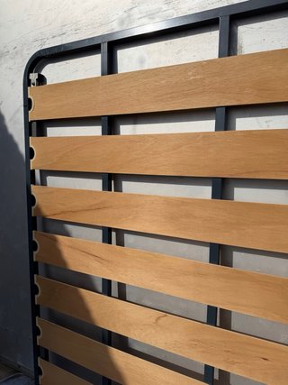Somier 135x180cm Metal y Madera