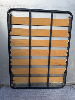 Somier 135x180cm Metal y Madera