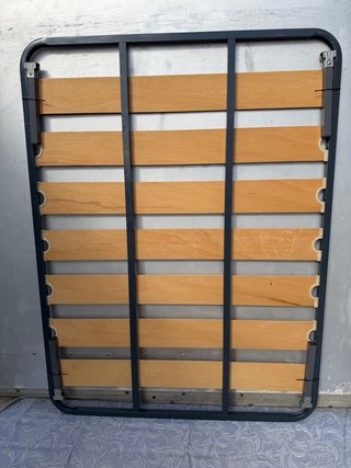 Somier 135x180cm Metal y Madera