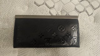 Cartera Louis Vuitton Negra Charol