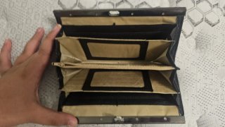 Cartera Louis Vuitton Negra Charol