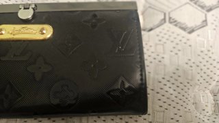 Cartera Louis Vuitton Negra Charol