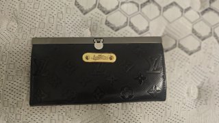 Cartera Louis Vuitton Negra Charol