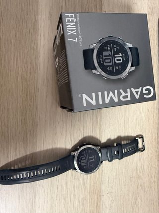 Garmin Fenix 7 Smartwatch Negro/Plata