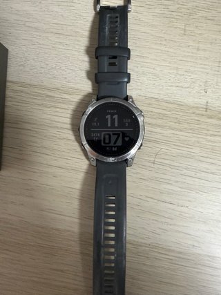 Garmin Fenix 7 Smartwatch Negro/Plata