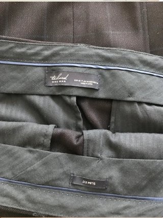 Traje Mango Man Azul Talla M