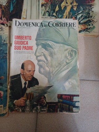 Lotto 5 riviste Domenica del Corriere