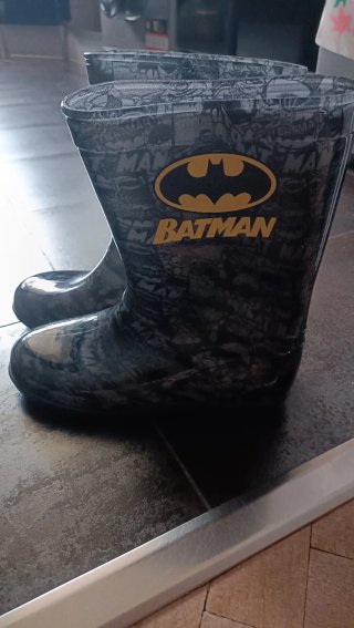 Botas de agua Batman niño o niña. Talla 35