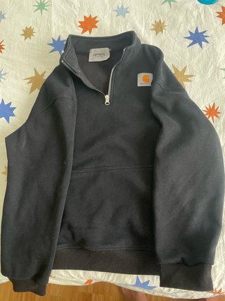 Sudadera Carhartt cuello alto negra