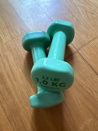 2 Mancuernas Decathlon 1kg