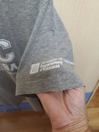 Camiseta Gris UPC Terrassa