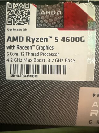 AMD Ryzen 5 4600G con Gráficos Radeon