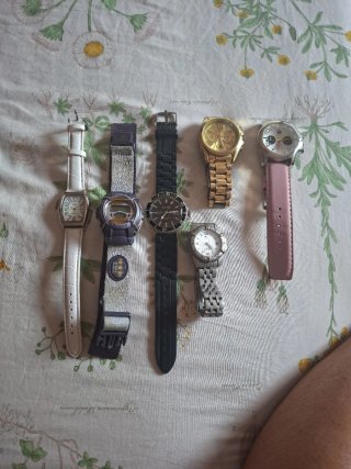 Lote de 6 Relojes de Pulsera