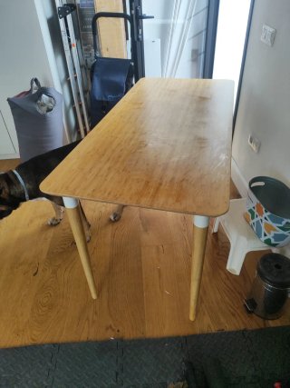 Escritorio IKEA de Bambú 140x65 cm