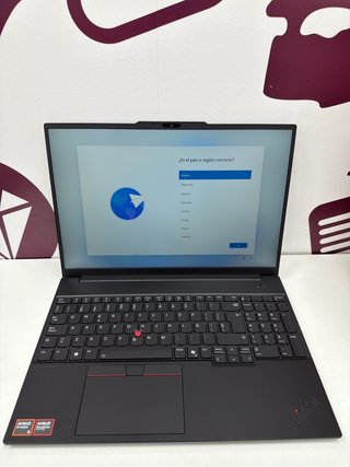 Ordenador portátil lenovo thinkpad E16 Gen 3 rayzen 5 230w/