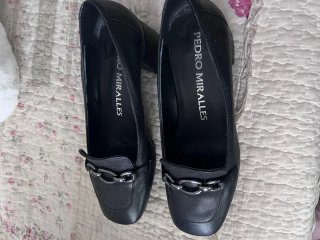 Zapatos Pedro Miralles Negros con Cadena
