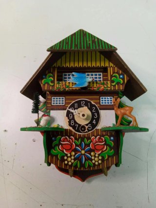 Reloj de cuco de juguete decorativo